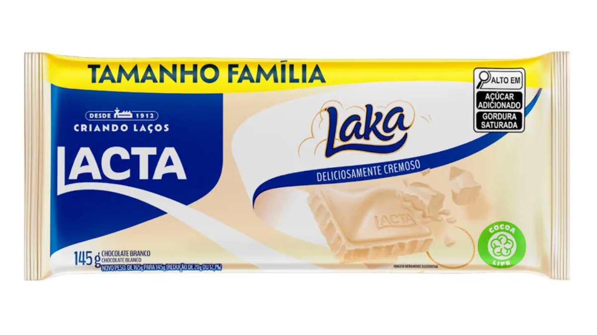 Anvisa ordena retirada de chocolate Laka das prateleiras - Reprodução