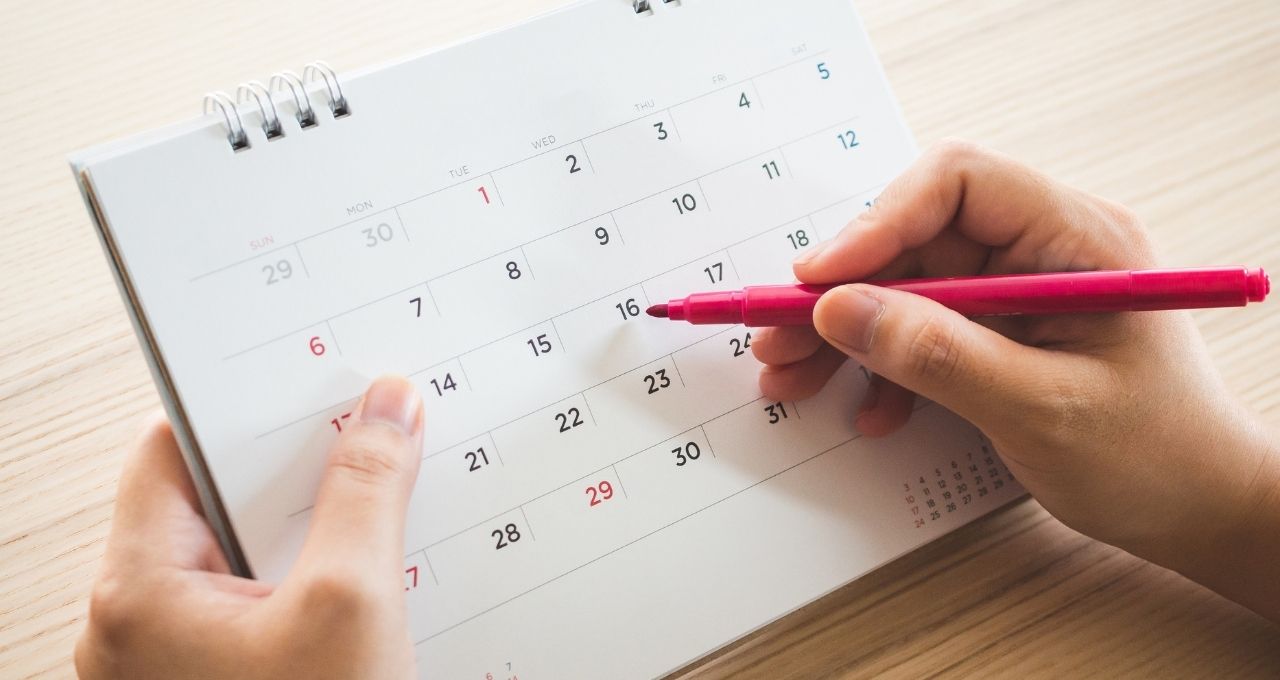 calendário de resultados