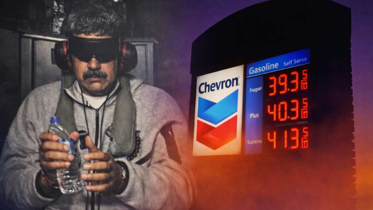 Chevron é a única petroleira americana na Venezuela - Montagem