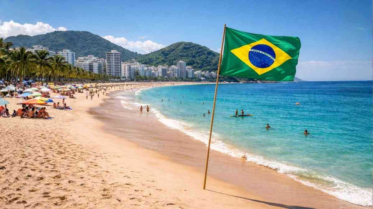 Cidade brasileira está entre as mais buscadas do mundo para 2026 - Imagem gerada por IA