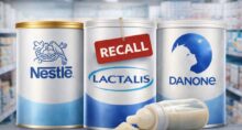 Recall da Danone, Nestlé e Lactalis