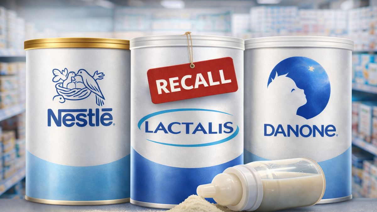 Recall da Danone, Nestlé e Lactalis