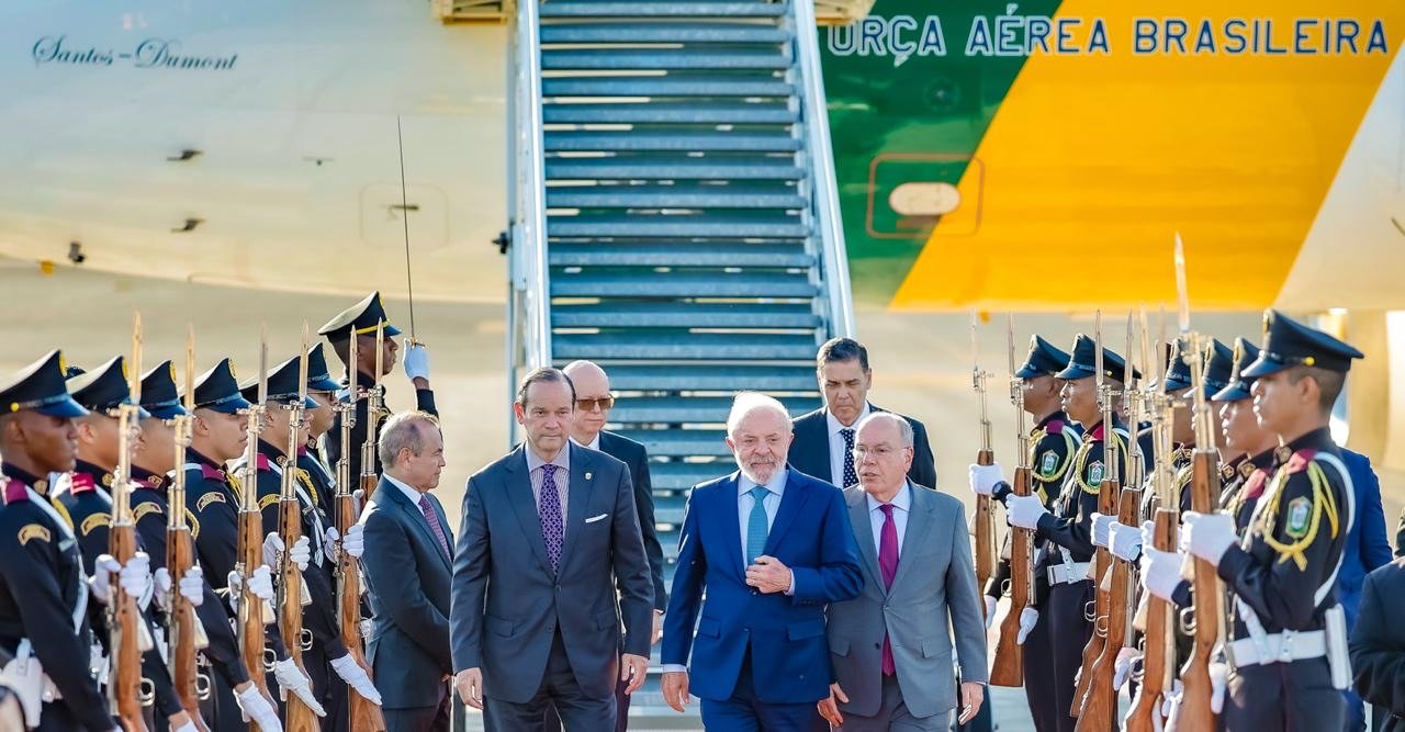 Lula chega ao Panamá