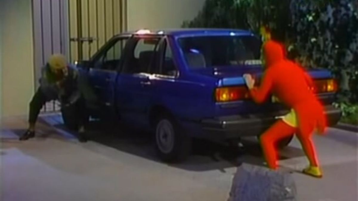 Golpe Chapolin. Imagem: Reprodução de episódio do Chapolin Colorado -