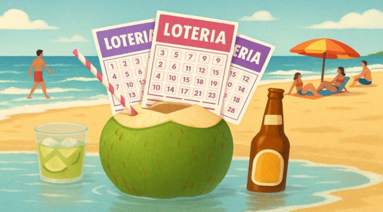 Lotofácil sai para apostas feitas quase na beira da praia.