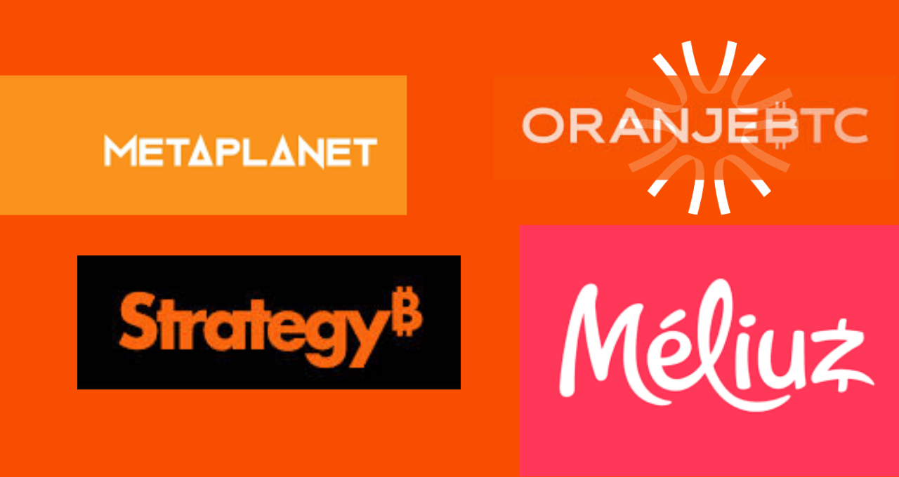 O ano das Bitcoin Treasuries Ações da Strategy sobem, mas Metaplanet, OranjeBTC e Méliuz recuam (Imagem Montagem Money Times)