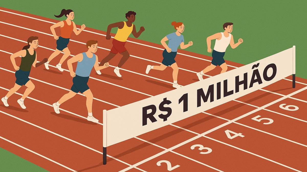 Corrida rumo ao primeiro milhão na Lotofácil.