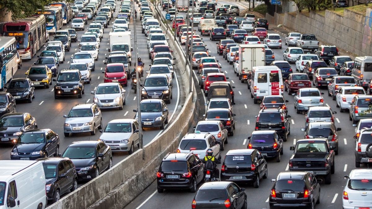são paulo sp transito carros