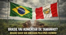 Brasil vai aumentar de tamanho População de território de país vizinho quer ser anexada e se tornar brasileira - Imagem gerada por IA