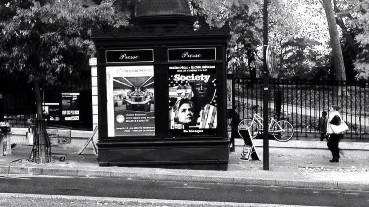 Capa da revista Society nº43, edição especial eleições norte-americanas, out-nov/2016. (Foto: Jean Miranda)