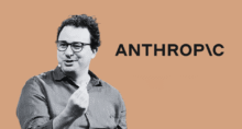 CEO da Anthropic, Dario Amodei (Imagem Montagem Money Times Wikipedia)