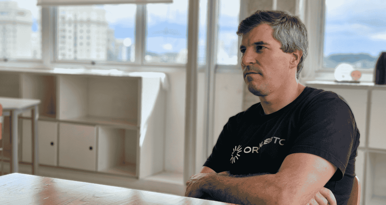 CEO da OranjeBTC (OBTC3), Guilherme Gomes (Imagem Renan Sousa Equipe Money Times)