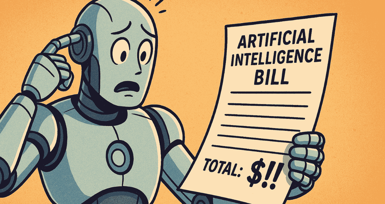 Gastos com inteligência artificial (IA) preocupam investidores após balanços das empresas de tecnologia (Imagem Copilot)