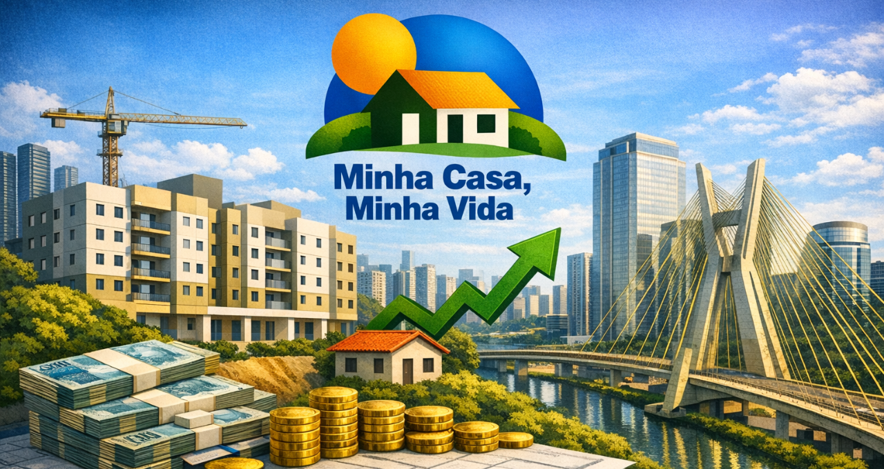 Impulsionado pelo MCMV, fundo imobiliário mira projeto de R$ 58 milhões em São Paulo (Imagem: gerada no Copilot)