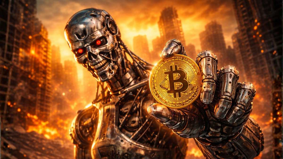 Inteligências Artificiais criam novo Bitcoin, nova religião e questionam o fim da era humana - Imagem gerada por IA