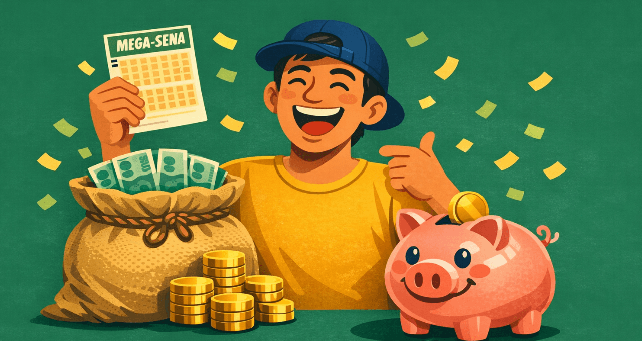 Veja quanto o prêmio estimado para a Mega-Sena cresce na renda fixa conservadora