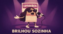 Lotofácil brilha sozinha.