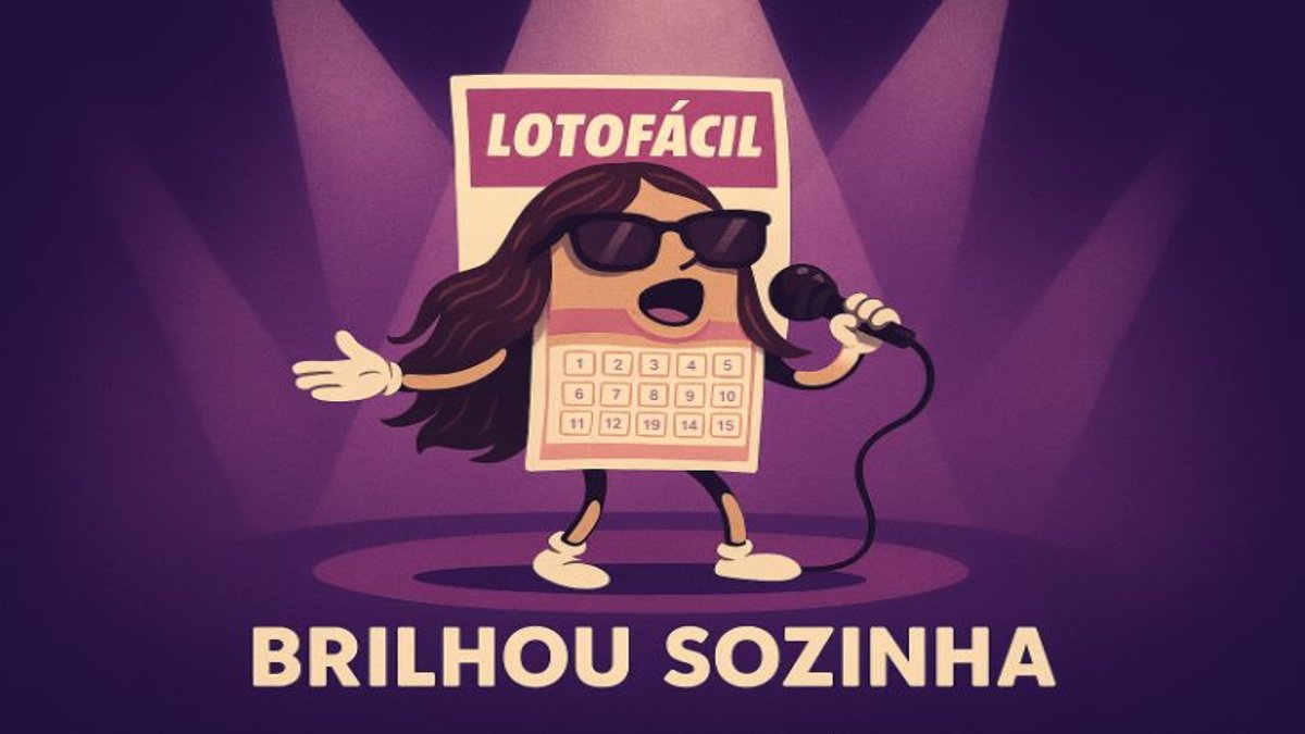 Lotofácil brilha sozinha.