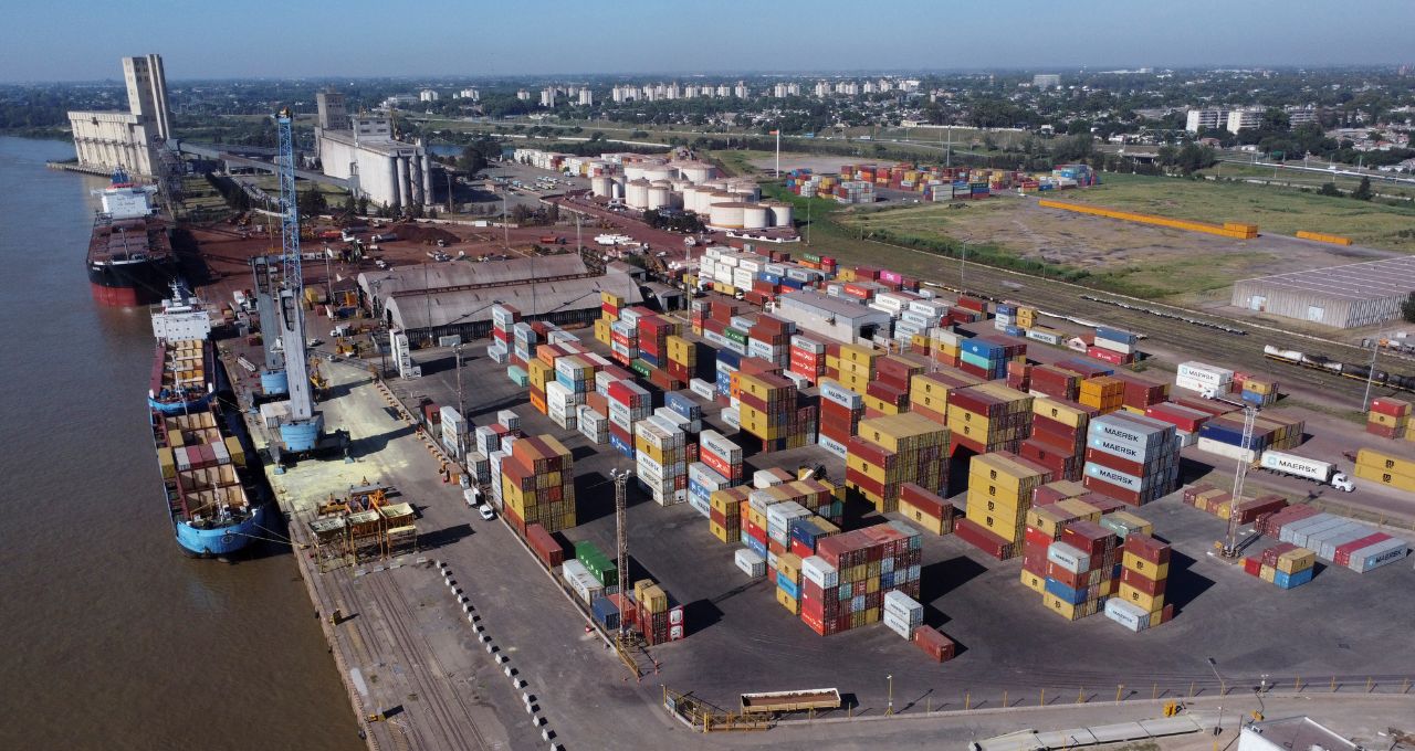 portos argentina grãos