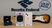 Leilão da Receita Federal.