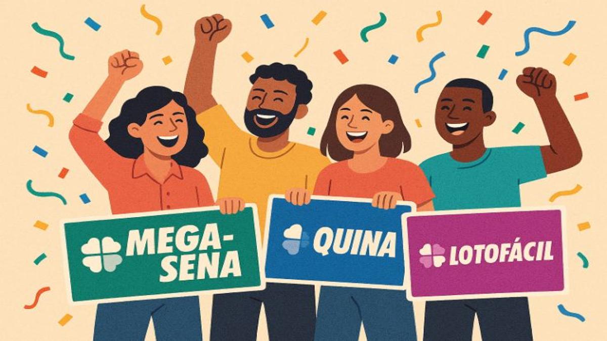 Mega-Sena, Quina e Lotofácil tiveram ganhadores ontem.