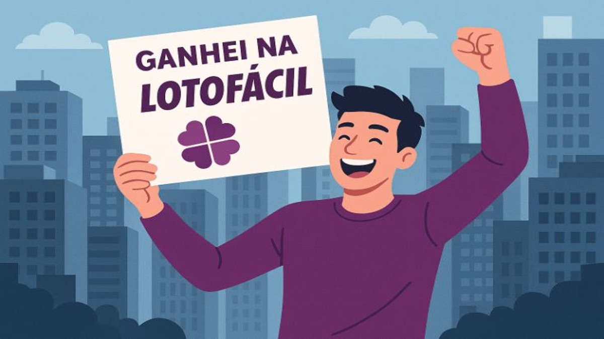 Lotofácil tem ganhador na selva de pedra.