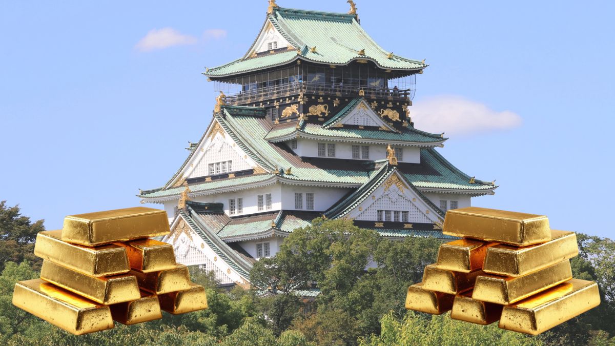 Osaka, Japão, ouro