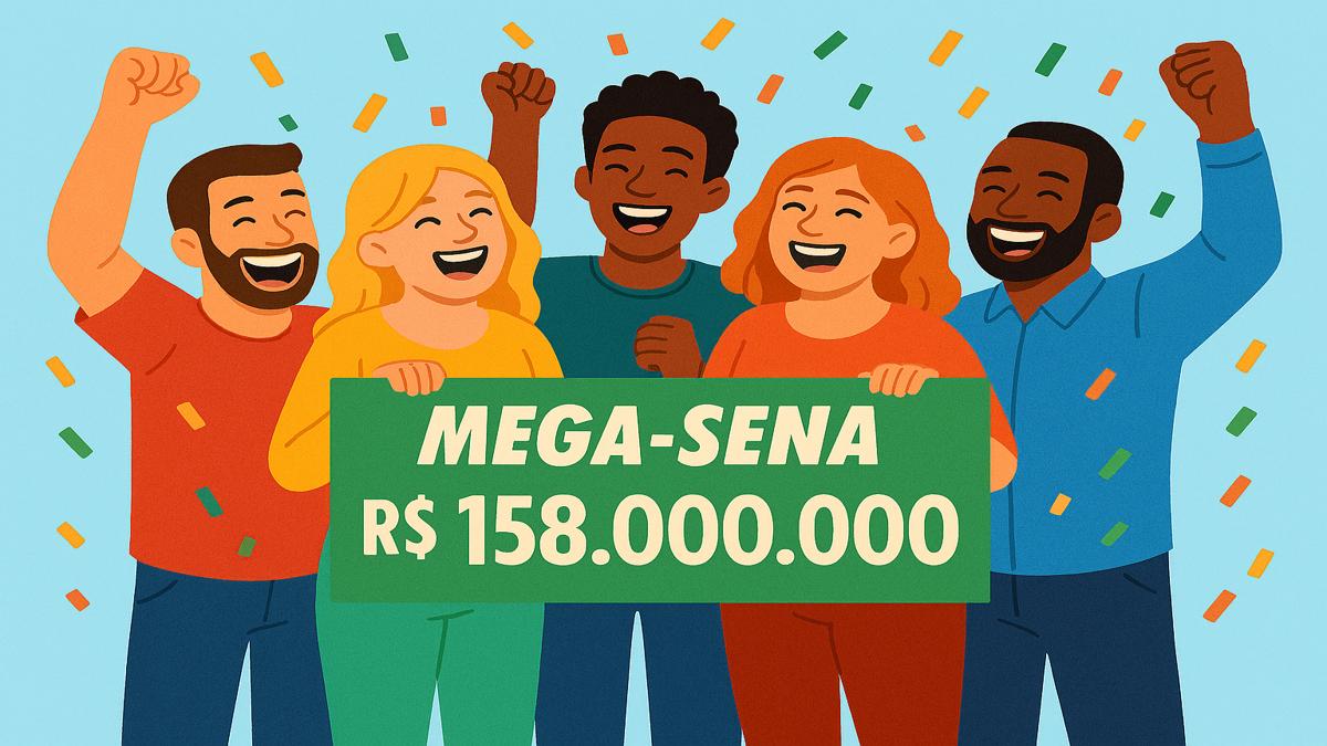 Mega-Sena 2979: Bolão acerta sozinho e divide prêmio de R$ 158 milhões; Lotofácil e outras loterias acumulam