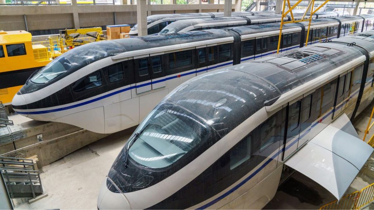 Obras do Pátio Agua Espraiada, linha 17 Ouro Foto: Divulgação Metrô / Márcia Alves