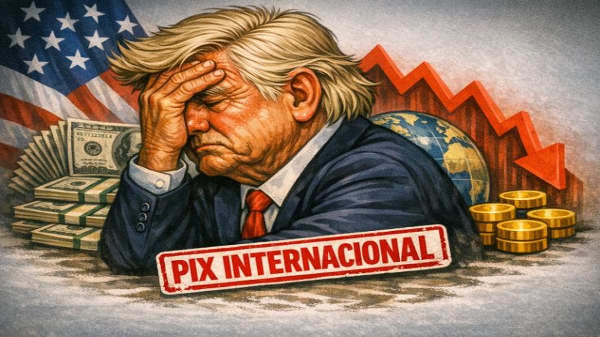 Pix internacional preocupa Donald Trump.