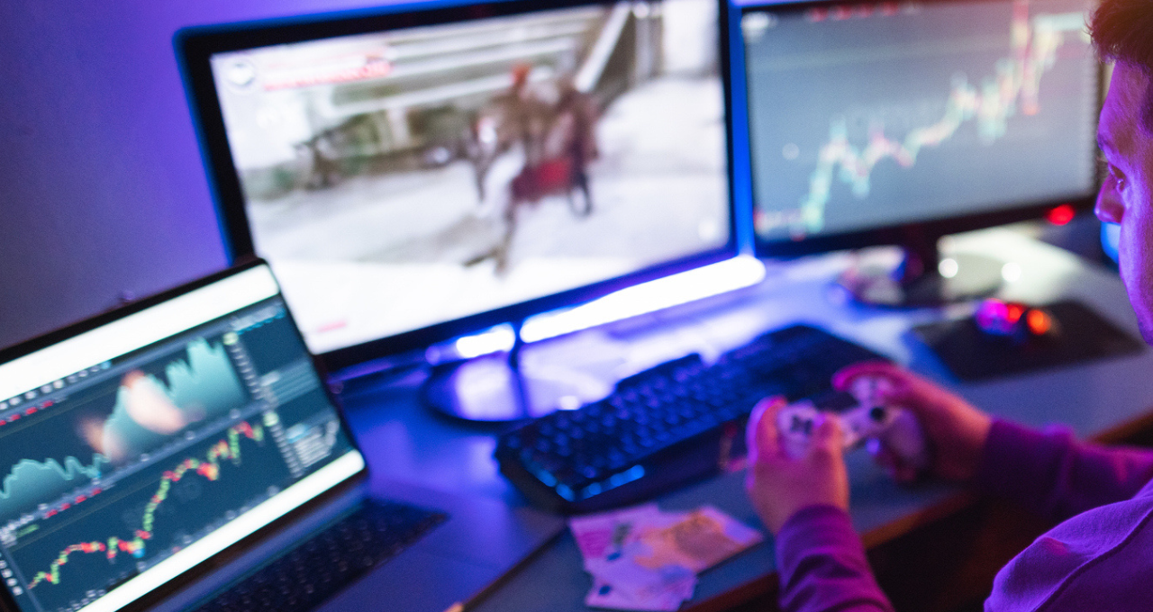 Jogos on-line videogame (Imagem: freemixer/istockphoto) ID da foto: 1366544029