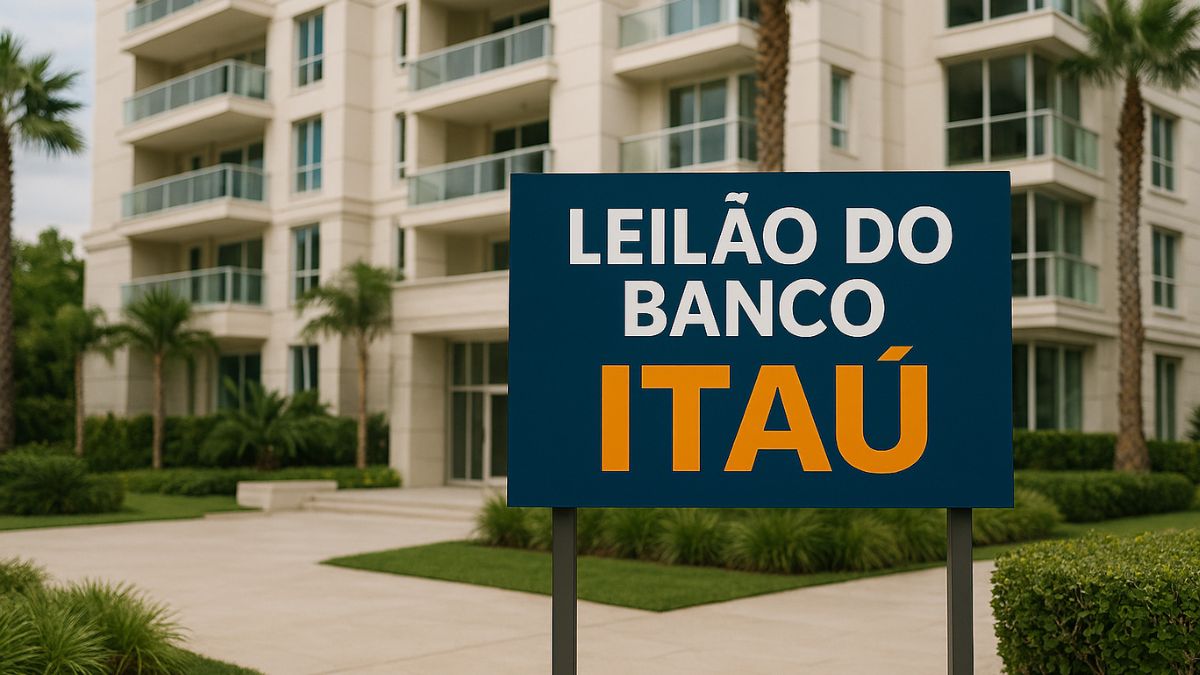 leilão itau banco itub4 mercado imobiliário