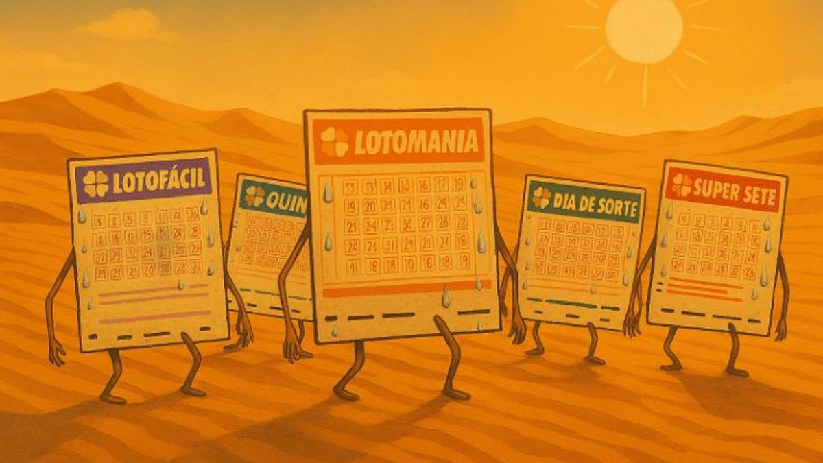 Loterias da Caixa terminam rodada na seca.