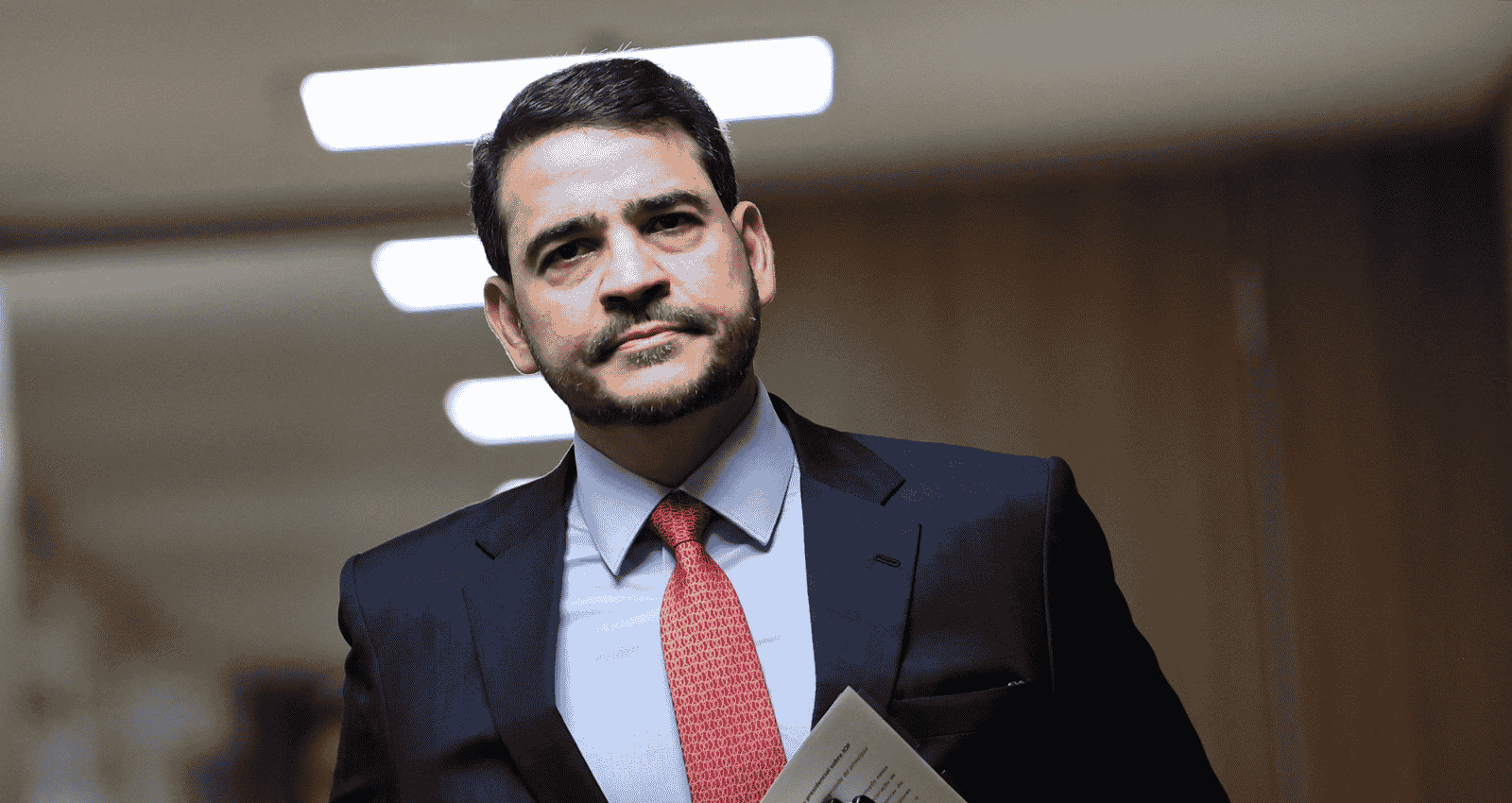 Jorge Messias, durante coletiva de imprensa 1º de julho de 2025 REUTERS/Adriano Machado