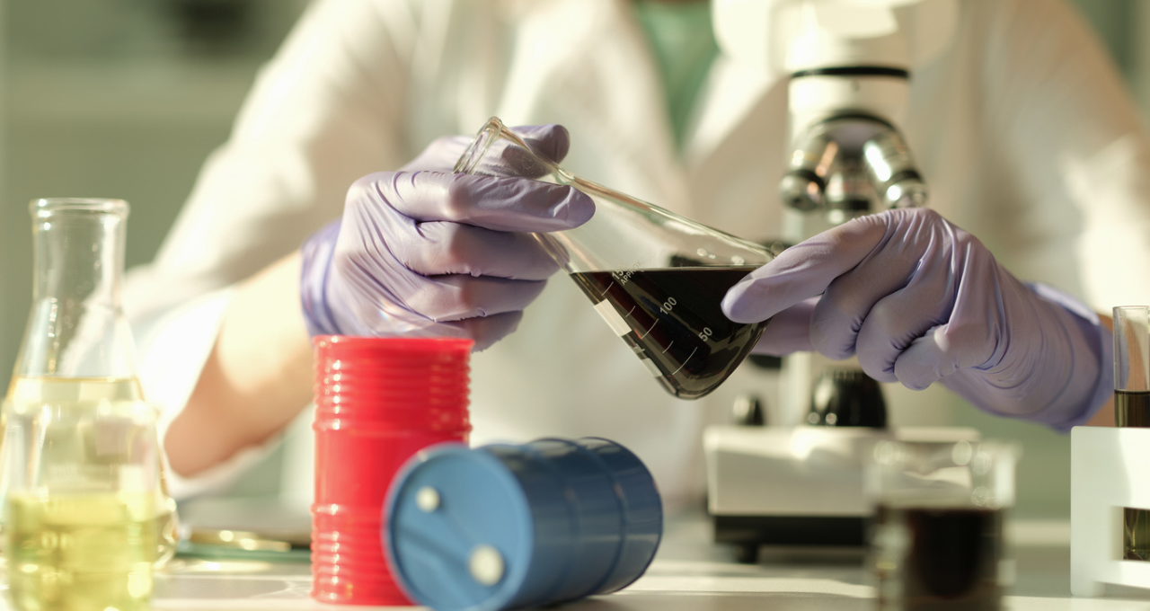 Produtos químicos (Imagem: Ivan balvan/istockphoto) ID da foto: 1492825039