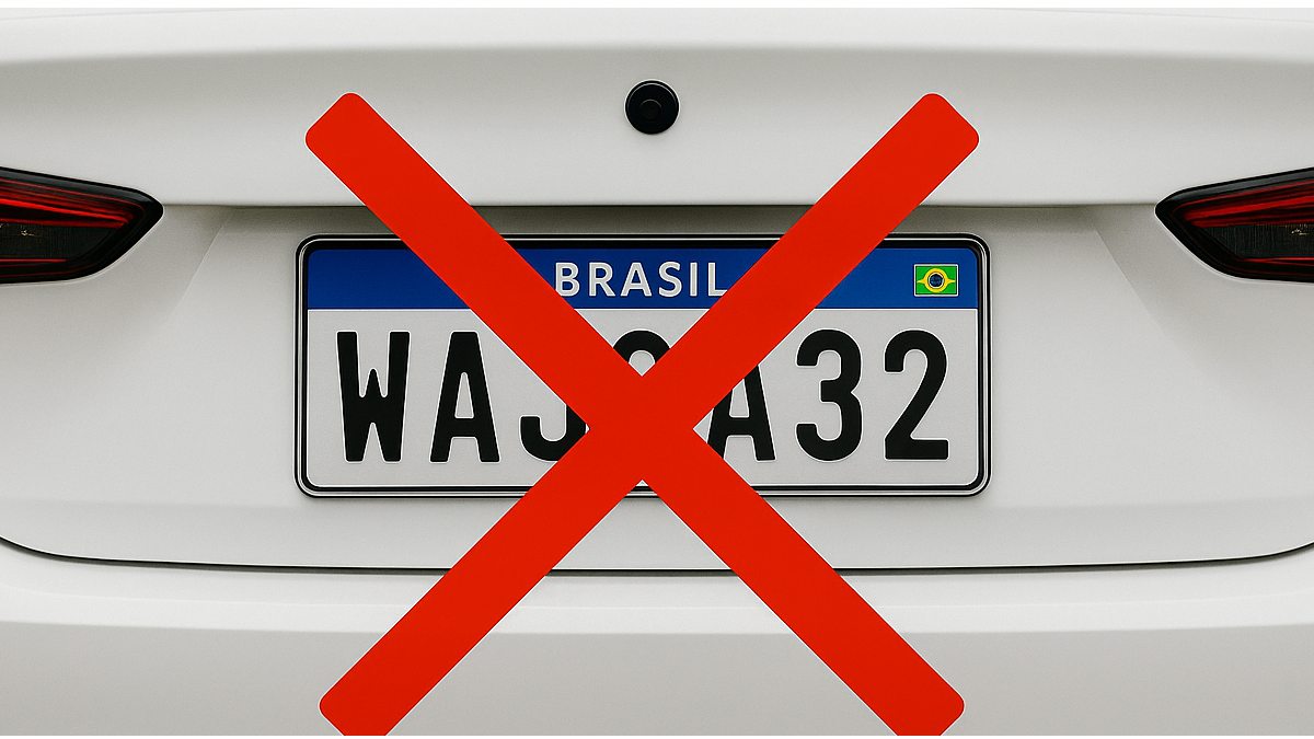Adeus, placa Mercosul? Debate sobre retorno a modelo de emplacamento que mostrava nome da cidade de origem dos veículos preocupa os brasileiros