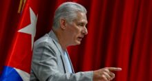 Presidente de Cuba, Miguel Díaz-Canel (Foto: Adalberto Roque/Pool via REUTERS)