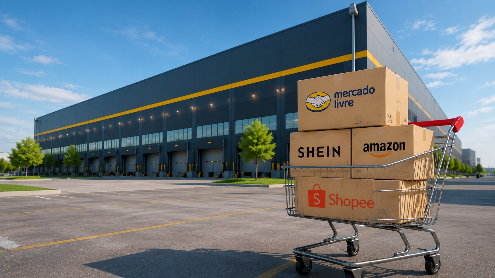 Fundos imobiliários ganharam força com Mercado Livre, Amazon, Shein e Shopee; veja 3 FIIs que podem aproveitar o cenário