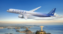 Azorra faz novo pedido de aeronaves E195-E2 da Embraer (Imagem: divulgação Embraer)