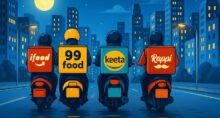 Delivery iFood 99Food Ketta Rappi