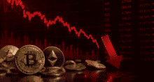 Fundos e ETFs de criptomoedas e Bitcoin (BTC) sofrem saques na semana. (Imagem: ChatGPT)