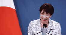 Primeira-ministra do Japão, Sanae Takaichi, em 15 de junho de 2026. (Imagem REUTERSGuglielmo Mangiapane)