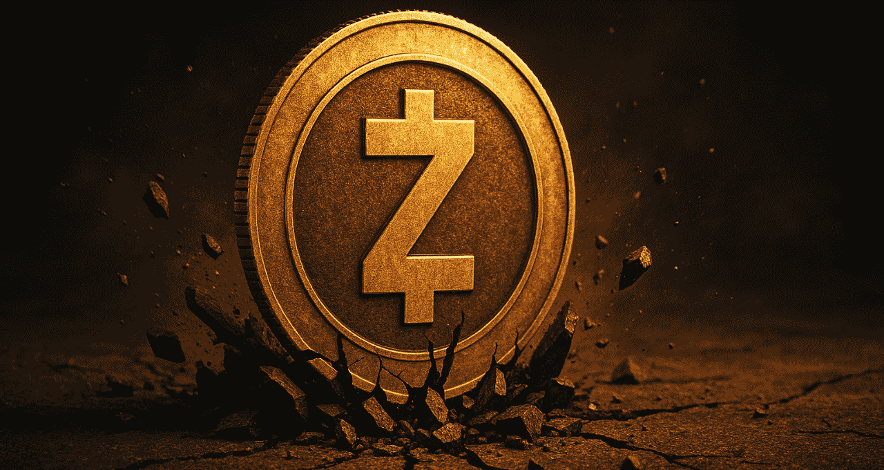 Queda do Zcash (ZEC) (Imagem: Copilot)
