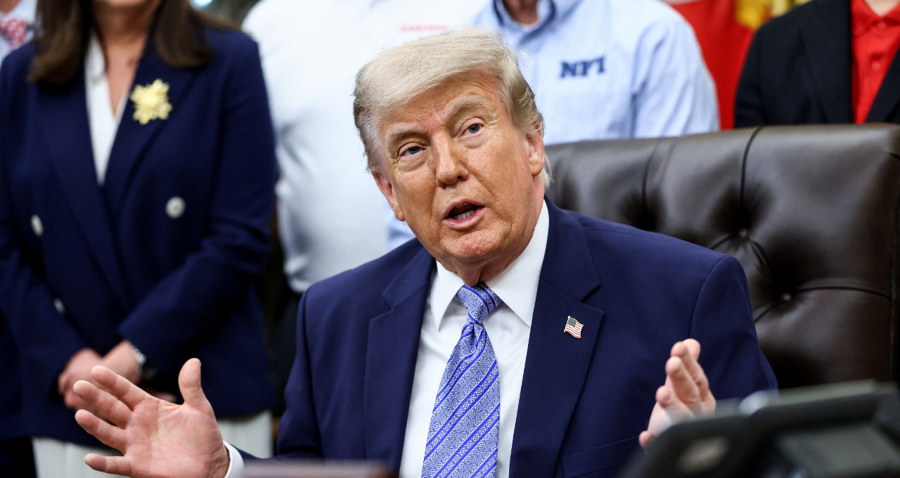 Presidente dos EUA, Donald Trump 21 de maio de 2026 REUTERS/Kevin Lamarque