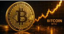 Bitcoin (BTC), a maior criptomoeda do mundo (Imagem: ChatGPT)