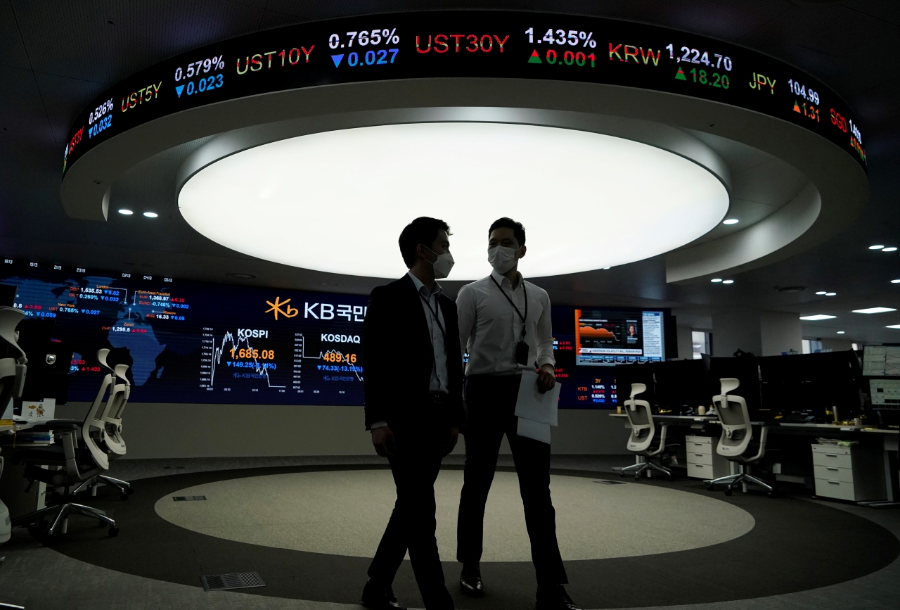 Coreia do Sul, Ásia, bolsas asiáticas