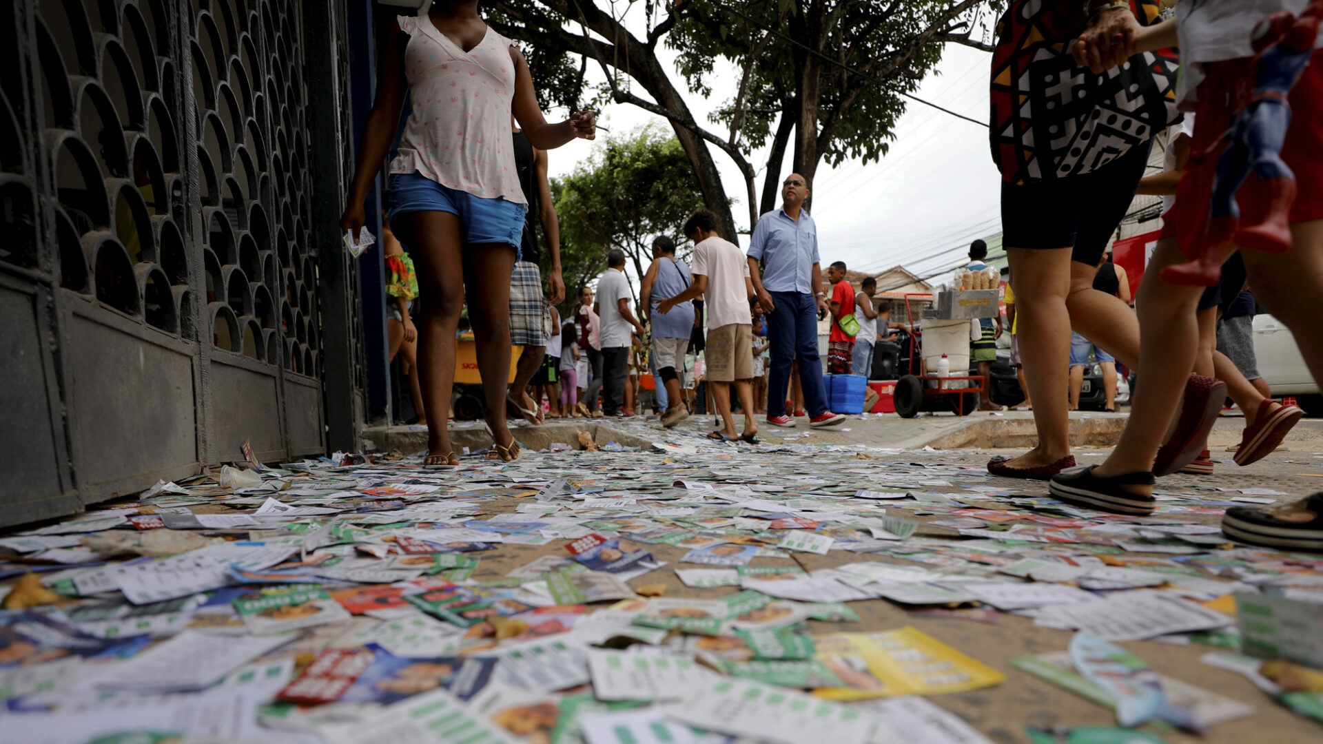 Local de votação durante as eleições em Salvador (Imagem: istockphoto/ Joa_Souza) ID da foto:1328494183