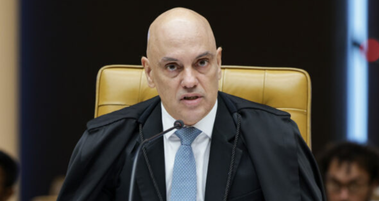 ministro do STF Alexandre de Moraes, durante sessão plenária (Rosinei Coutinho/STF)