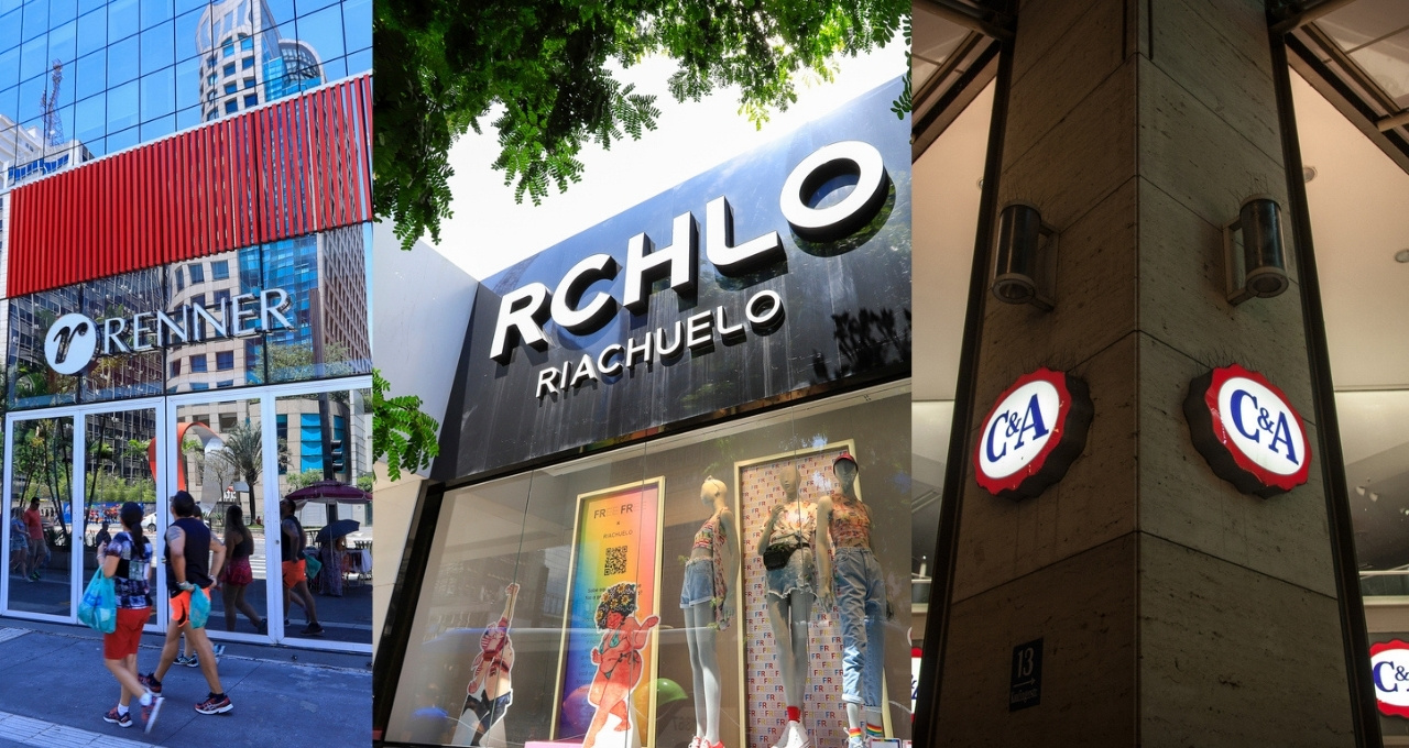 Varejo Renner Riachuelo C&A