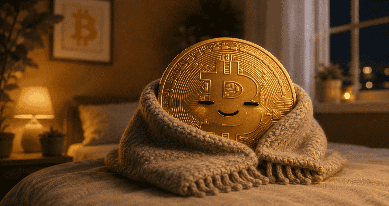 Bitcoin (BTC) e o cobertor curto (Imagem: ChatGPT)